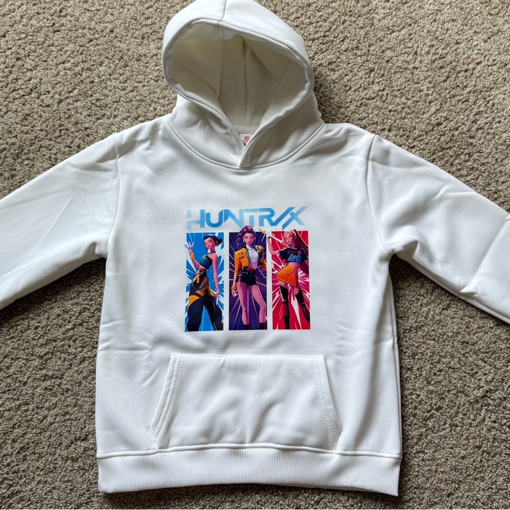 Kids Anime Hoodie – K-POP DEMON HUNTERS Style – New – ~7 Years